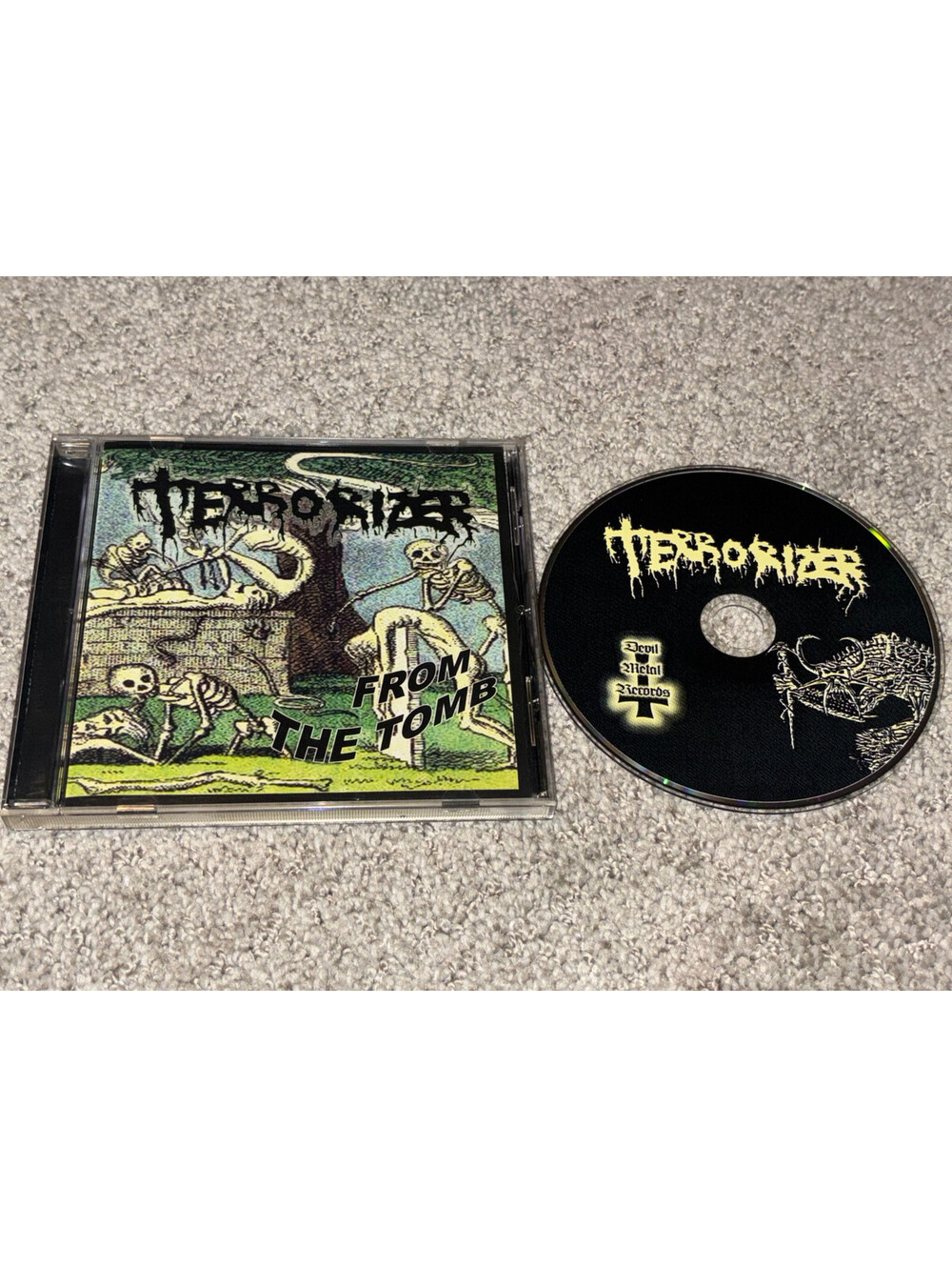 TERRORIZER From The Tomb CD - 2003 Devil Metal Records - napalm death repulsion